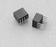 613 series Female Header 1.27mm pitch Side Entry